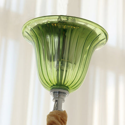 Traditioneller französischer Glasleuchter 5/6/8 Licht Kronleuchter für Wohnzimmer 