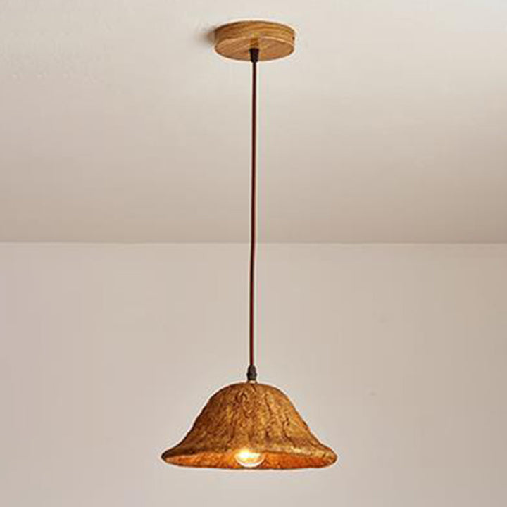 Lustres contemporains rétro en résine, métal, verre, floral, feuille de lotus, 1/3 lumières pour salle à manger 