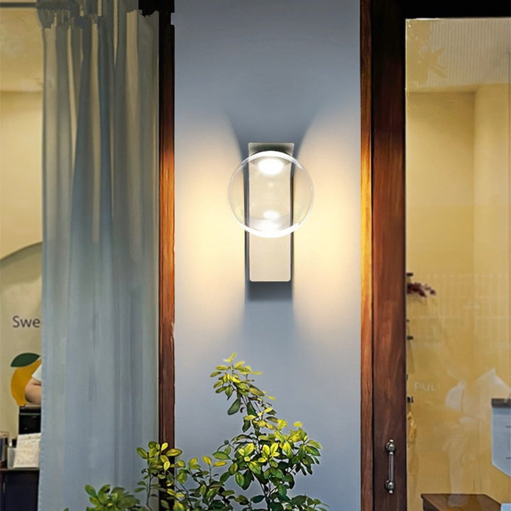 Applique Murale LED en Acier Inoxydable Étanche à l&