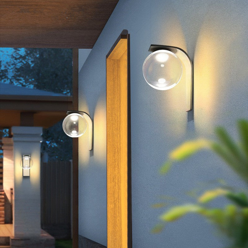 Applique Murale LED en Acier Inoxydable Étanche à l&