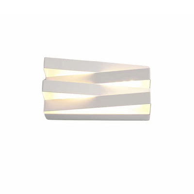Contemporary Creative Iron Rectangular Up And Down LED Wall Sconce Lamp For Hallway
