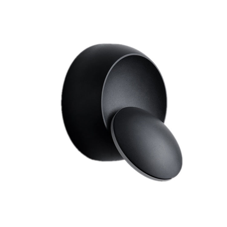 Applique murale LED rotative ronde Eclipse en fer nordique contemporain pour chevet 