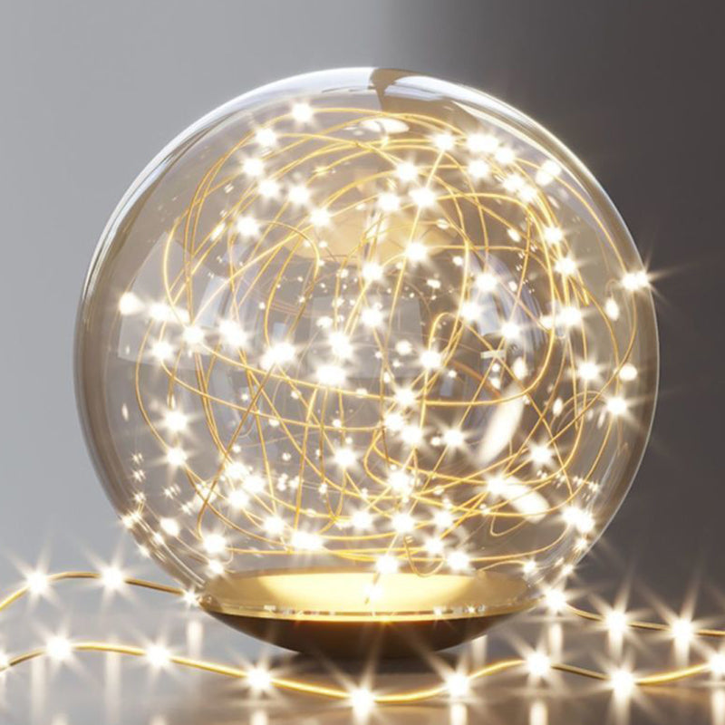 Moderne Luxus Metall Acryl Glas Ball Voller Stern Runde Welle LED Kronleuchter Für Wohnzimmer 