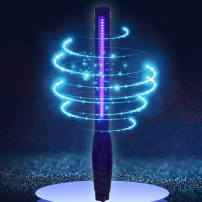 Modern Simplicity Rechargeable ABS Strip LED Ultraviolet Germicidal Light Table Lamp For Living Room