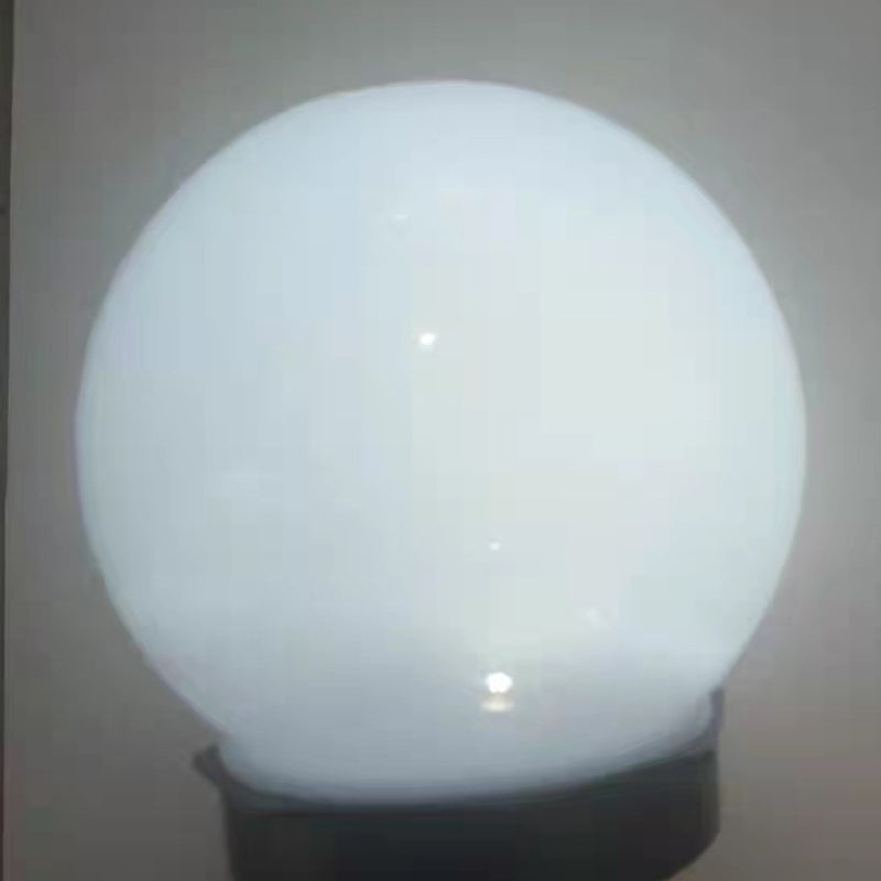 إضاءة خارجية LED كروية ABS مقاومة للماء تعمل بالطاقة الشمسية بتصميم حديث بسيط للحدائق 