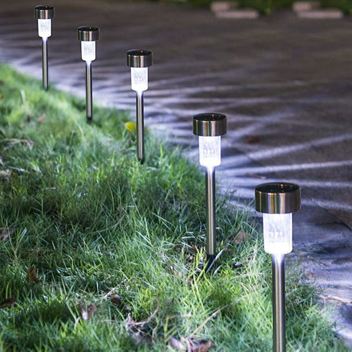 Éclairage paysager à LED en acier inoxydable étanche à l&