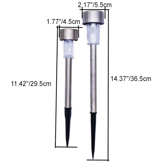 Éclairage paysager à LED en acier inoxydable étanche à l&