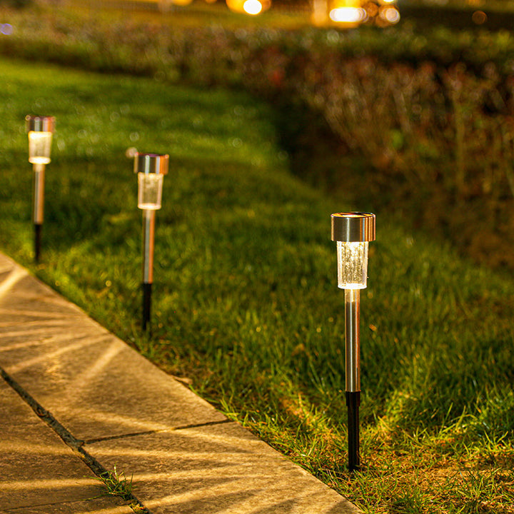 Éclairage paysager à LED en acier inoxydable étanche à l&