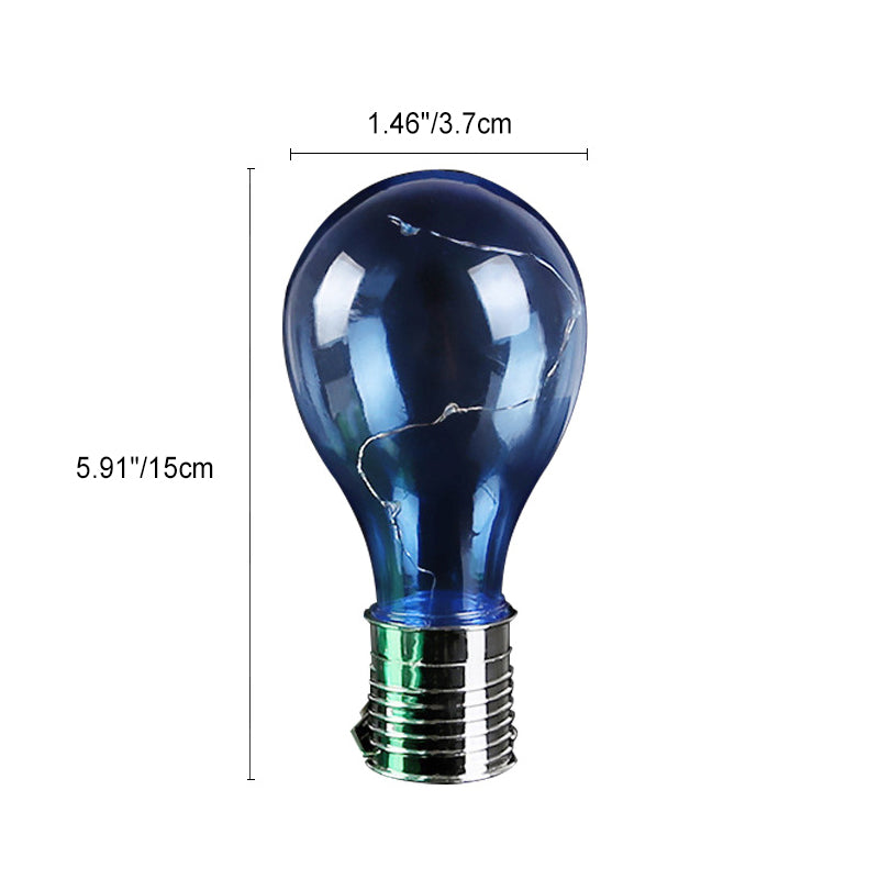 Éclairage paysager à LED moderne Art Déco solaire étanche en ABS avec fil de cuivre pour jardin 