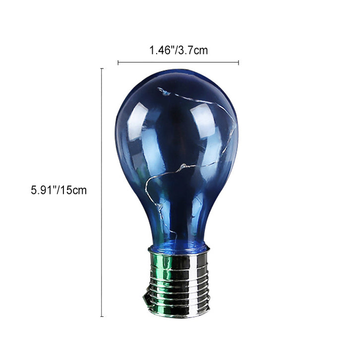 Éclairage paysager à LED moderne Art Déco solaire étanche en ABS avec fil de cuivre pour jardin 