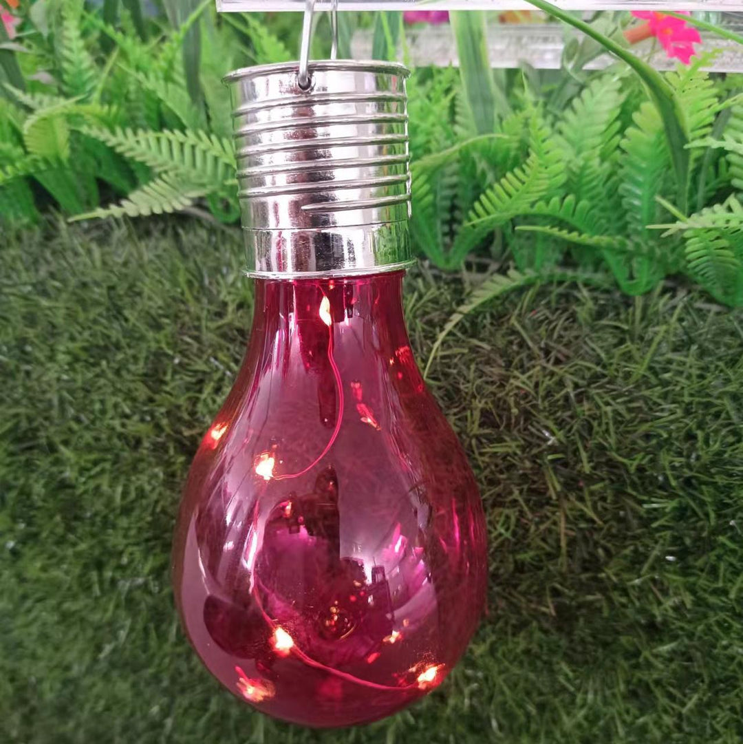 Éclairage paysager à LED moderne Art Déco solaire étanche en ABS avec fil de cuivre pour jardin 