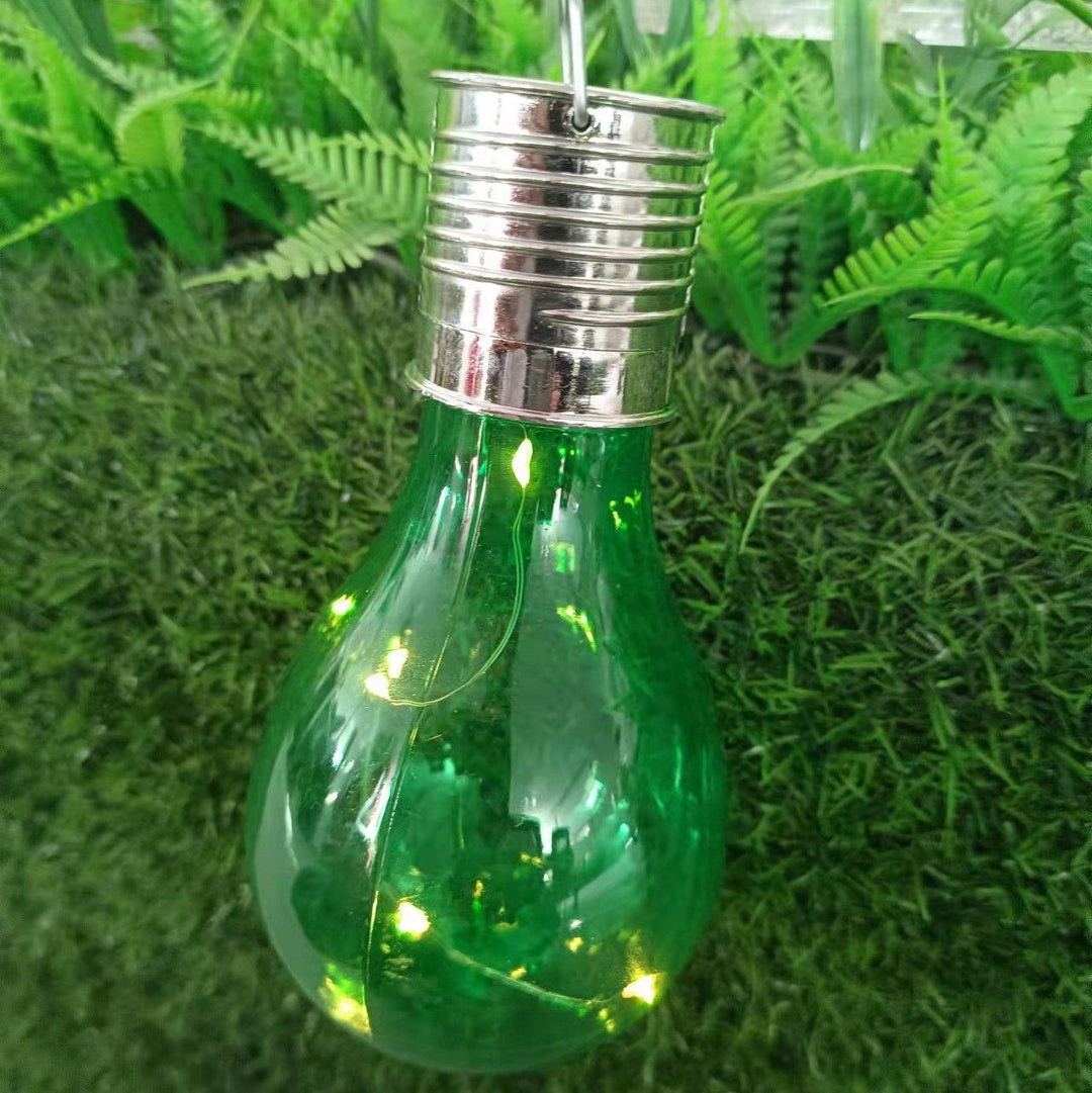 Éclairage paysager à LED moderne Art Déco solaire étanche en ABS avec fil de cuivre pour jardin 
