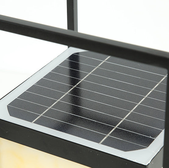 Éclairage de paysage LED en acier inoxydable à énergie solaire traditionnel chinois, cylindre en acrylique étanche, imitation marbre, pour jardin 