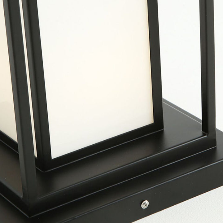 Éclairage de paysage LED en acier inoxydable à énergie solaire traditionnel chinois, cylindre en acrylique étanche, imitation marbre, pour jardin 
