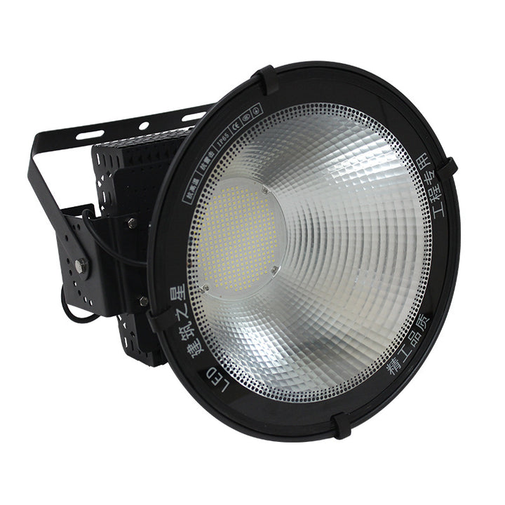 Abat-jour de lampe suspendue LED haute puissance rond rotatif en aluminium étanche industriel contemporain pour patio extérieur 
