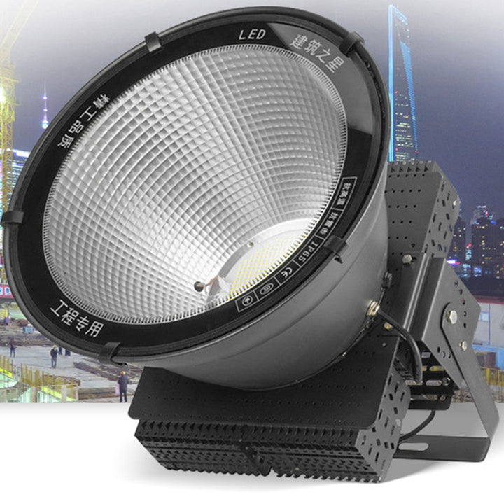 Abat-jour de lampe suspendue LED haute puissance rond rotatif en aluminium étanche industriel contemporain pour patio extérieur 