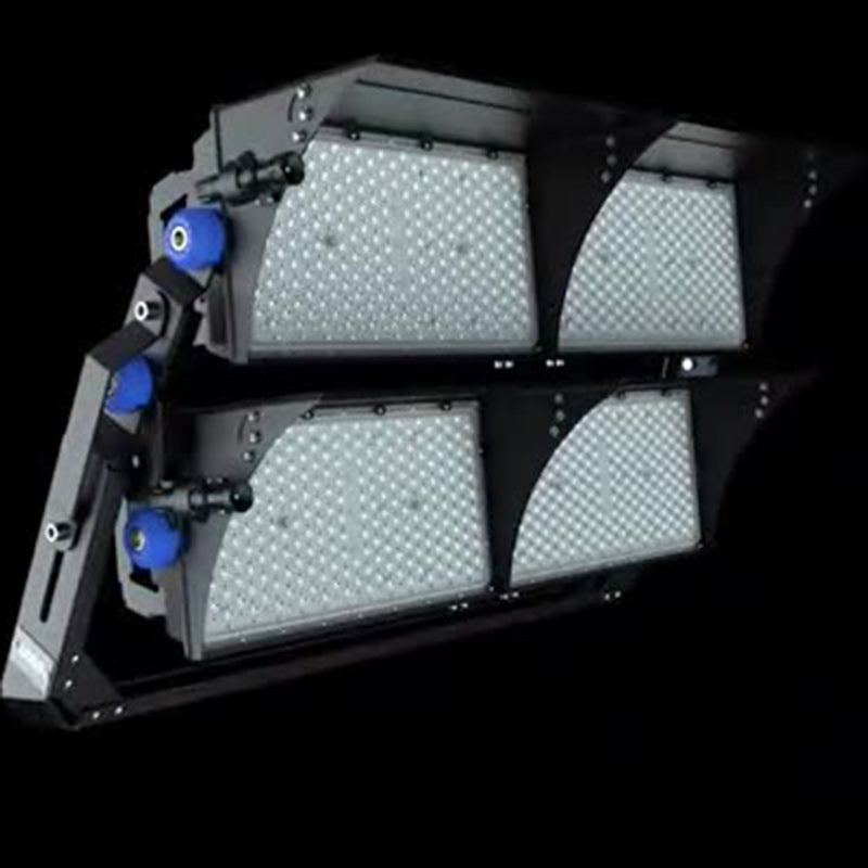 Luz LED de alta potencia para exteriores, impermeable, rectangular, giratoria, de aluminio industrial contemporáneo para patio exterior 