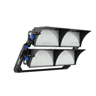 Luz LED de alta potencia para exteriores, impermeable, rectangular, giratoria, de aluminio industrial contemporáneo para patio exterior 
