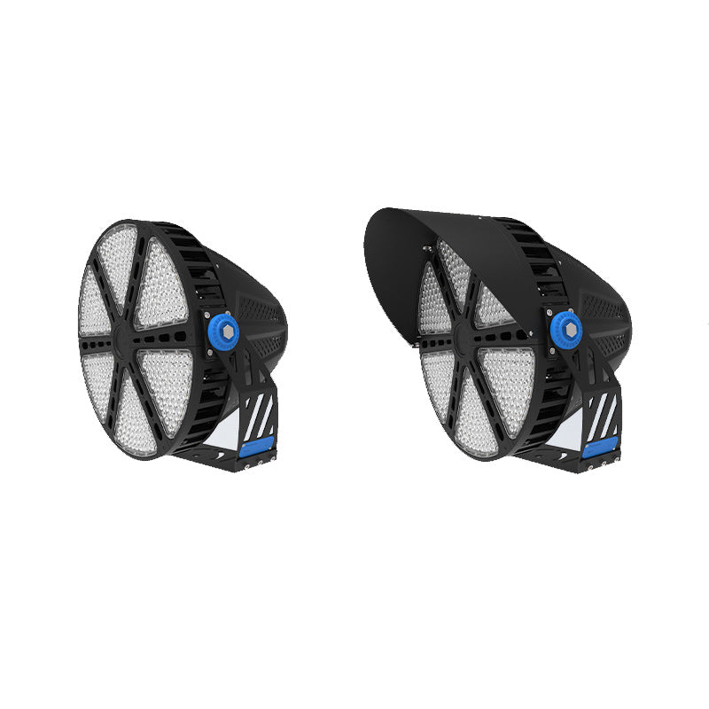 Lumière extérieure LED rotative ronde en aluminium étanche à la simplicité moderne pour patio extérieur 