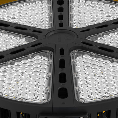 ضوء LED خارجي قابل للدوران مصنوع من الألومنيوم المقاوم للماء بتصميم بسيط وحديث للفناء الخارجي 
