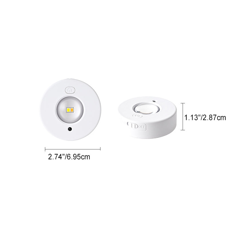 Moderne unbedeutende ABS wiederaufladbare runde LED-Deckenleuchte RGB für Schlafzimmer 