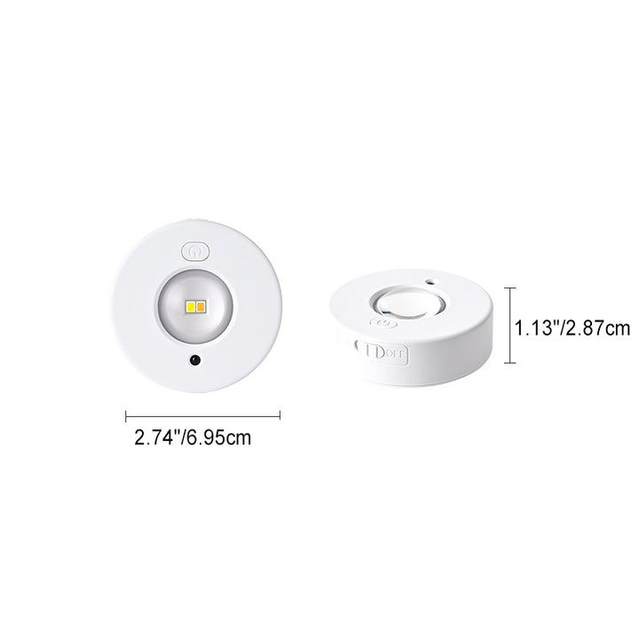 Moderne unbedeutende ABS wiederaufladbare runde LED-Deckenleuchte RGB für Schlafzimmer 