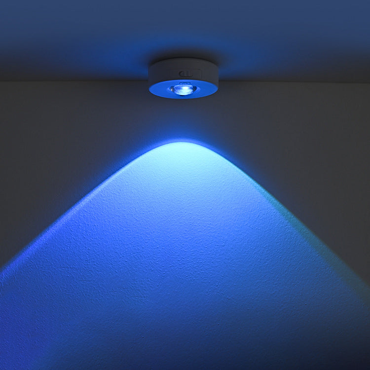 Moderne unbedeutende ABS wiederaufladbare runde LED-Deckenleuchte RGB für Schlafzimmer 