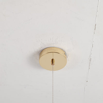 Moderne Luxus Kristall Eisen Waben Ball 1-Licht Pendelleuchte für Esszimmer 
