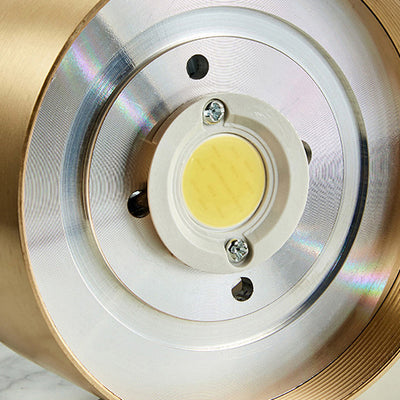 Traditionelle Chinesische Messing Aluminium Runde Pferd LED Downlight Unterputz Deckenleuchte Für Wohnzimmer 