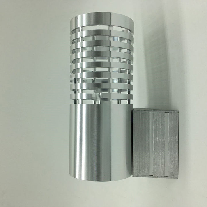 Lámpara de Aplique de Pared LED Cilíndrica de Aluminio Industrial Contemporáneo para Pasillo 