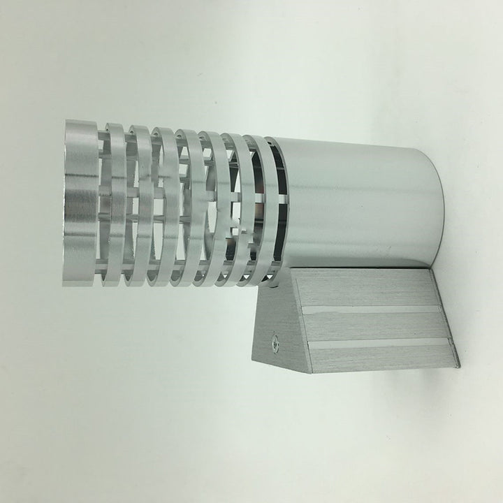 Lámpara de Aplique de Pared LED Cilíndrica de Aluminio Industrial Contemporáneo para Pasillo 