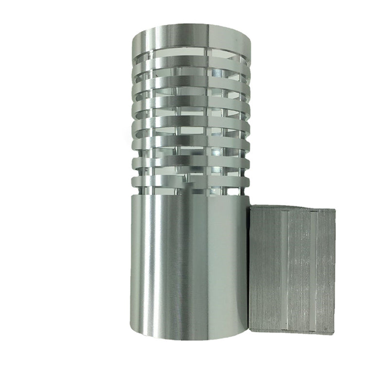 Lámpara de Aplique de Pared LED Cilíndrica de Aluminio Industrial Contemporáneo para Pasillo 