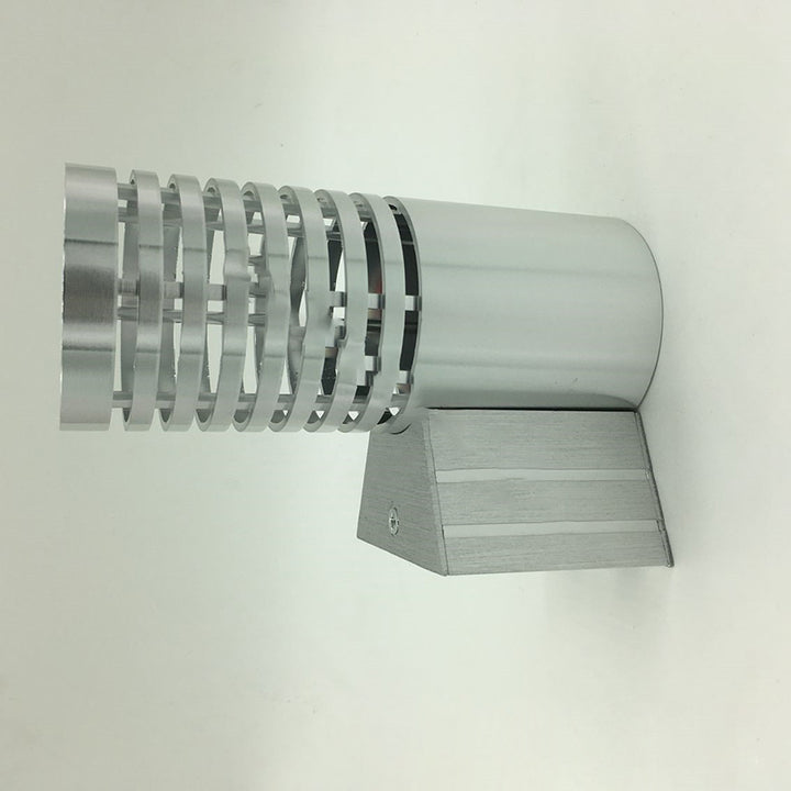 Lámpara de Aplique de Pared LED Cilíndrica de Aluminio Industrial Contemporáneo para Pasillo 