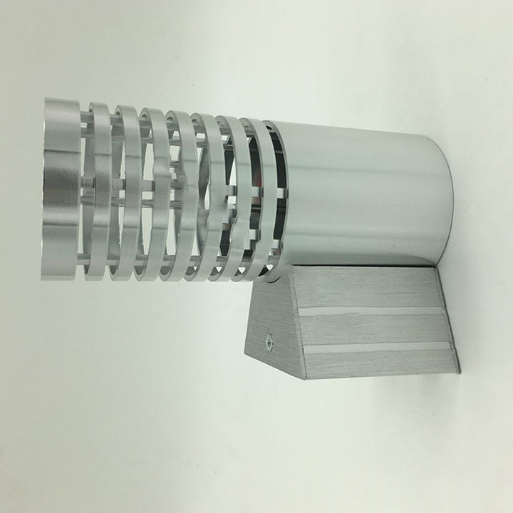 Lámpara de Aplique de Pared LED Cilíndrica de Aluminio Industrial Contemporáneo para Pasillo 