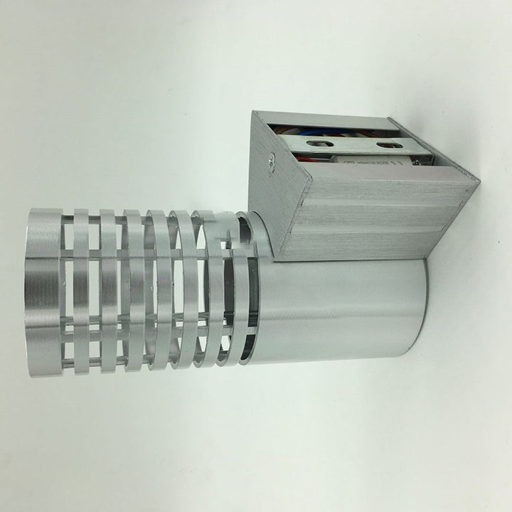 Lámpara de Aplique de Pared LED Cilíndrica de Aluminio Industrial Contemporáneo para Pasillo 