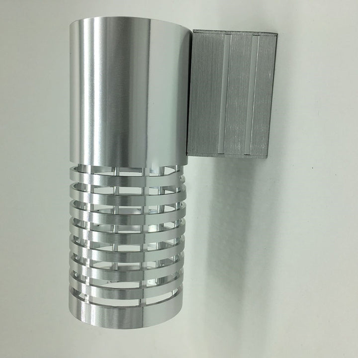 Lámpara de Aplique de Pared LED Cilíndrica de Aluminio Industrial Contemporáneo para Pasillo 