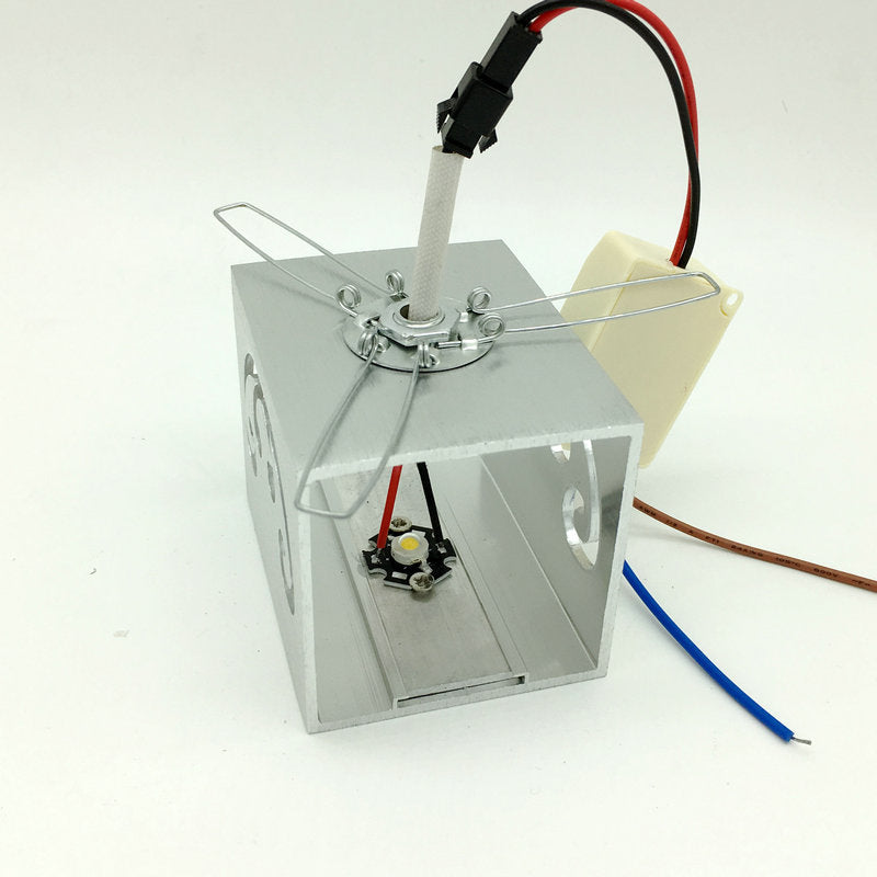 Moderne Einfachheit Aluminium Cube Schmetterling LED Wandleuchte Lampe für Flur 