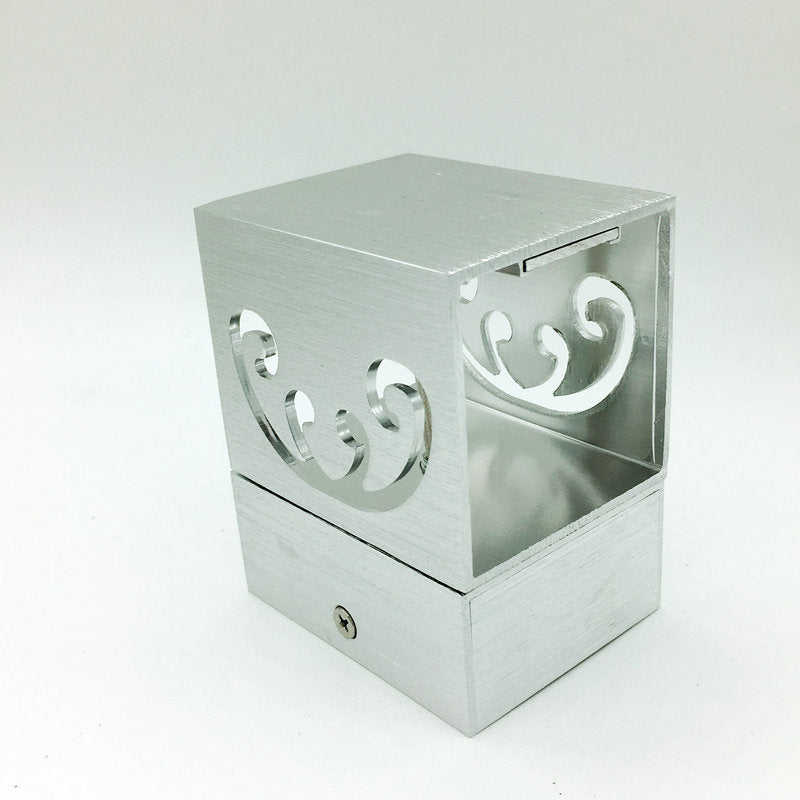 Moderne Einfachheit Aluminium Cube Schmetterling LED Wandleuchte Lampe für Flur 
