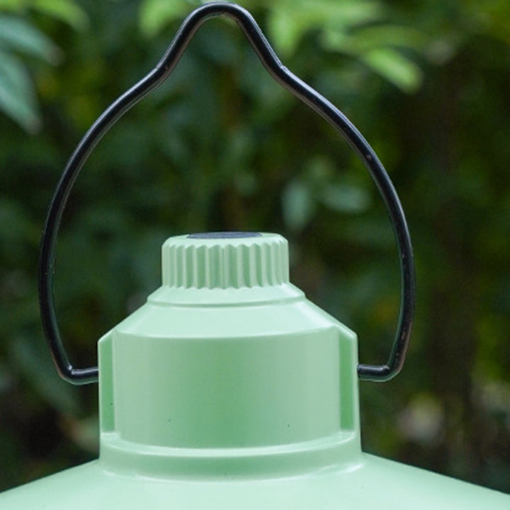 Zeitgenössische Retro wasserdichte wiederaufladbare/Batterie ABS PS PP Stahl Laterne hängen LED Tischlampe Außenleuchte für den Garten 