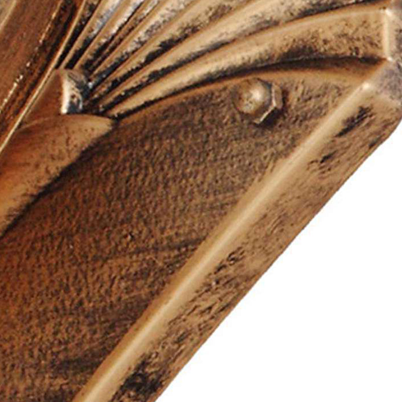 Lanterne de voiture en verre en aluminium étanche traditionnelle européenne à 1 lumière pour patio extérieur 