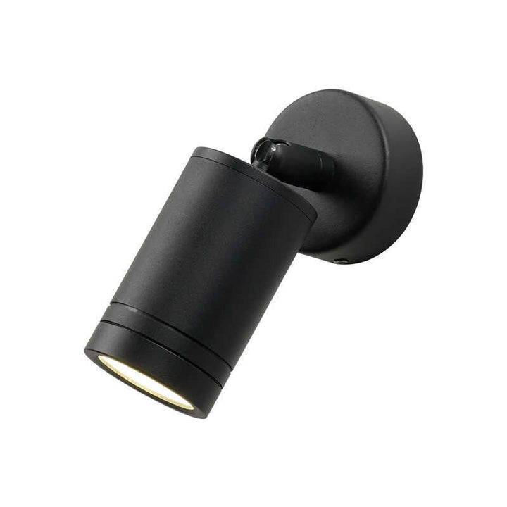 Applique Murale LED Moderne en Aluminium Imperméable Simplicité Moderne avec Cylindre Réglable et Longue Tige pour Patio Extérieur 