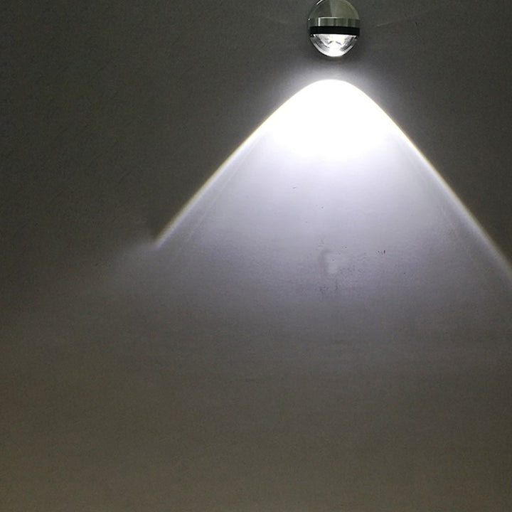 Modern Simplicity Aluminum Crystal Ball LED Wall Sconce Lamp For Hallway