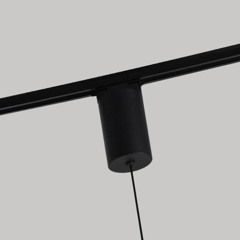 Cylindre amovible en fer et aluminium nordique contemporain avec jupe plissée 1/2/3 lumière suspension pour salle à manger 