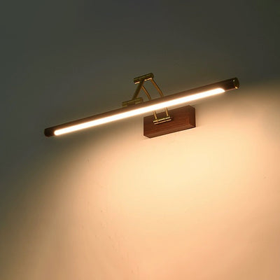 ضوء حائط LED قابل للطي من الحديد الأكريليك البسيط الحديث لمصباح الغرور في الحمام 