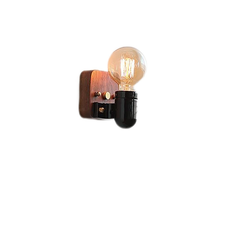 Lampe murale 1 lumière avec fermeture éclair en céramique rétro contemporaine pour chevet 