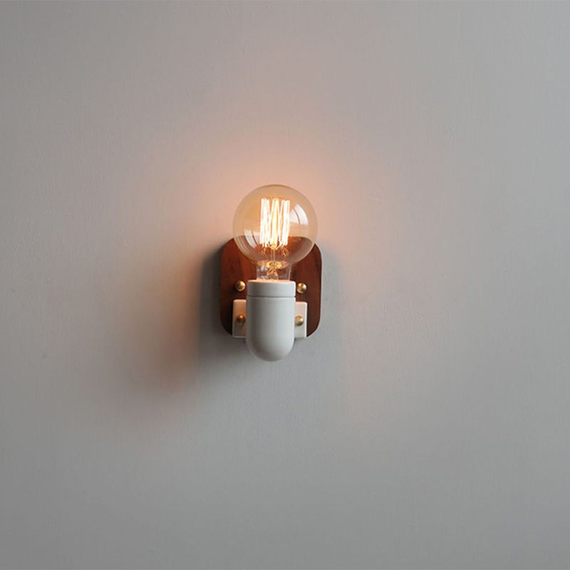 Lampe murale 1 lumière avec fermeture éclair en céramique rétro contemporaine pour chevet 