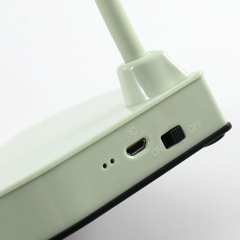 Lampe de table LED à fleur avec capteur tactile rechargeable en ABS PP scandinave contemporain pour chevet 