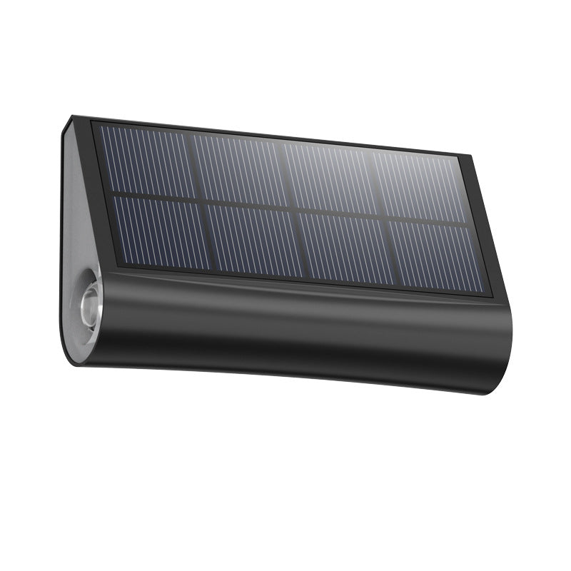Moderno Minimalista Solar Impermeable ABS PMMA Rectangular LED Iluminación de Paisaje Luz Exterior Para Patio Exterior 