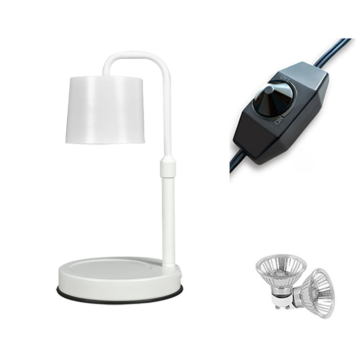 Zeitgenössische skandinavische Hebbare dimmbare Zylinder 1-Licht Schmelzwachs Tischlampe für das Schlafzimmer 