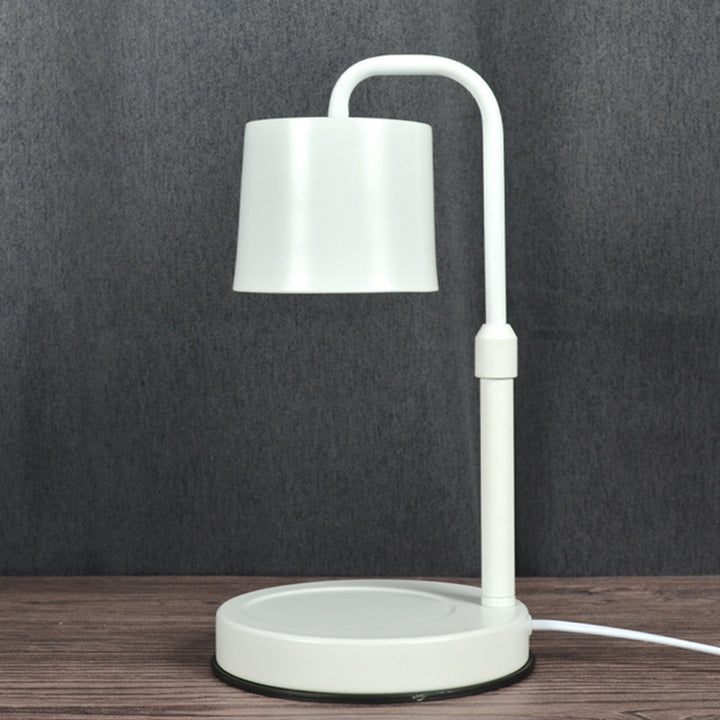 Zeitgenössische skandinavische Hebbare dimmbare Zylinder 1-Licht Schmelzwachs Tischlampe für das Schlafzimmer 